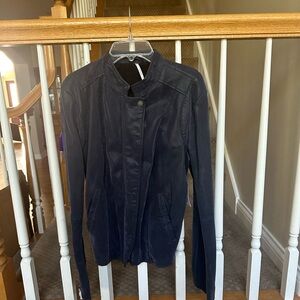 Free People Vegan Leather Moto jacket